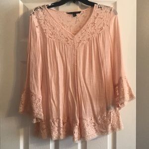 Light pink blouse